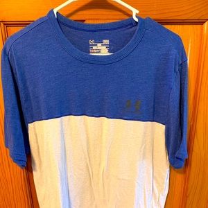 Under Armor Blue and Gray T - Shirt
